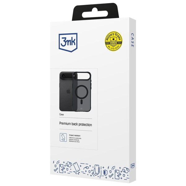 Etui 3MK Smoke MagCase do Apple iPhone   Air