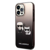 Karl Lagerfeld KLHCP14LTGKCK iPhone 14 Pro 6.1 "hardcase black / black Gradient Ikonik Karl &amp; Choupette