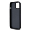 DKNY DKHCP14SPCPTSSK iPhone 14 / 15 / 136.1" czarny/black hardcase Leather Checkered Mono Pattern & Printed Stripes