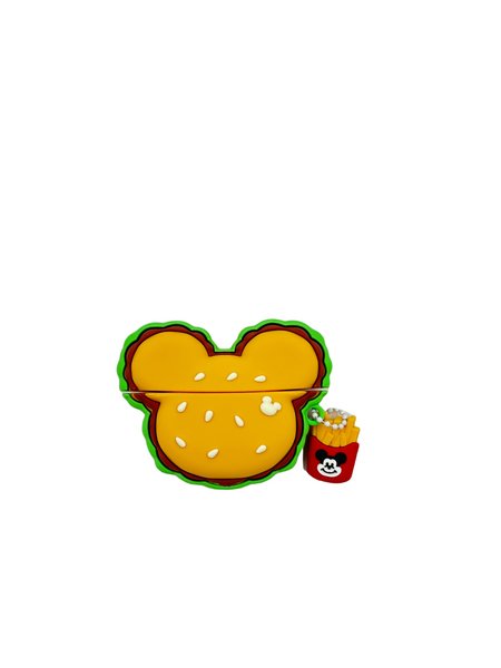 ETUI CASE 3D BURGER AIRPODS 1/2