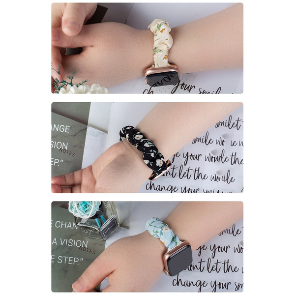 CLOTH WATCH 7 BAND 7/6/5/4/3/2 / SE (41/40 / 38MM) STRAP BRACELET BRACELET WITH ELASTIC PINEAPPLE