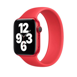 APPLE STRAP SOLO SILICONE APPLE WATCH STRAP 44MM RED MIX SIZES WITHOUT PACKAGING
