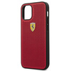Ferrari FESPEHCP12SRE iPhone 12 mini 5.4" red/red hardcase On Track Perforated