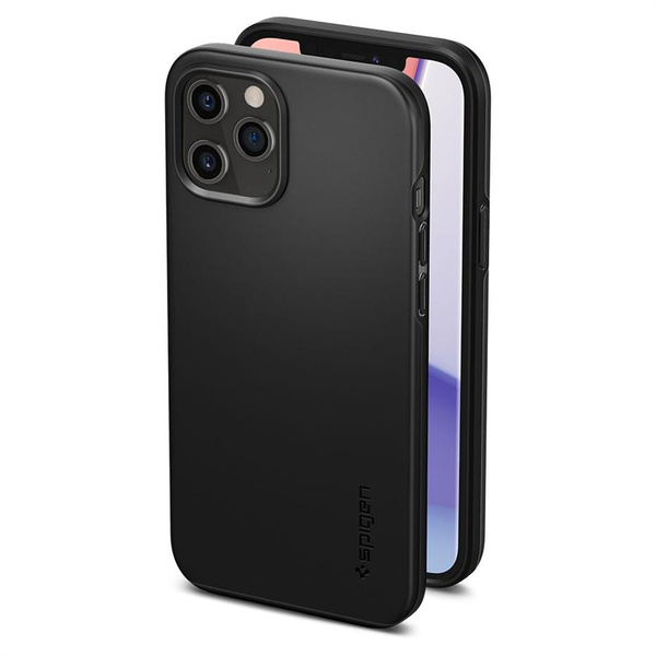 SPIGEN THIN FIT IPHONE 12/12 PRO BLACK