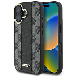 DKNY DKHMP16MPCPVSLK iPhone 16 Plus6.7" czarny/black hardcase Checkered Pattern Magsafe