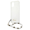 Guess GUHCP12LKPSWH iPhone 12 Pro Max6,7" Transparent hardcase White Pearl
