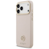 Etui Guess Grained Strass Logo MagSafe   do iPhone 17 Pro Max różowy