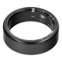 Smart Ring R11M- inteligentny pierścień ze stali ze stacją ładującą rozmiar 9 (18,9mm) czarny