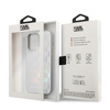 KARL LAGERFELD KLHCP14XLGMMSV3 IPHONE 14 PRO MAX 6,7" HARDCASE SREBRNY/SILVER MONOGRAM IRIDESCENT