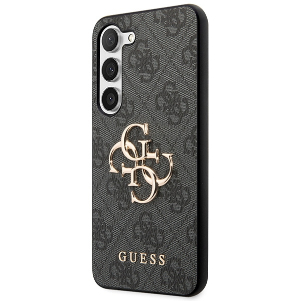 Guess GUHCS23FE4GMGGR S23 FE S711szary/grey hardcase 4G Big Metal Logo
