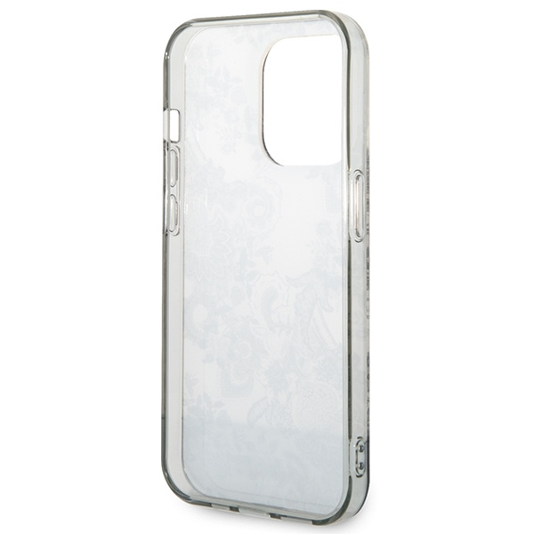 Guess GUHCP14XHGPLHG iPhone 14 Pro Max6,7" szary/grey hardcase Porcelain Collection