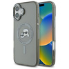 Karl Lagerfeld KLHMP16MHLSKCK iPhone Plus 6.7" czarny/black hardcase IML Metal Karl&Choupette Head MagSafe