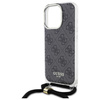 Guess GUHCP16XHC4SEK iPhone 16 Pro Max   6.9" czarny/black hardcase Crossbody Cord 4G Print
