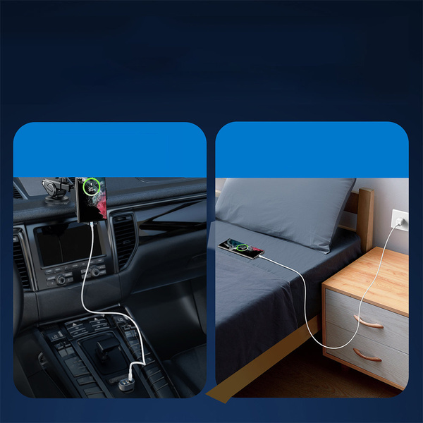 USB CABLE - USB C 3A 1.2M JOYROOM S-UC027A13 - WHITE