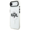 Etui Karl Lagerfeld IML Karl Sketch Logo MagSafe do iPhone Air przezroczysty