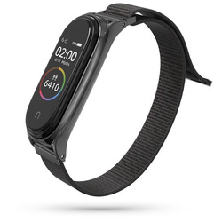 TECH-PROTECT NYLON XIAOMI MI SMART BAND 5/6/6 NFC BLACK