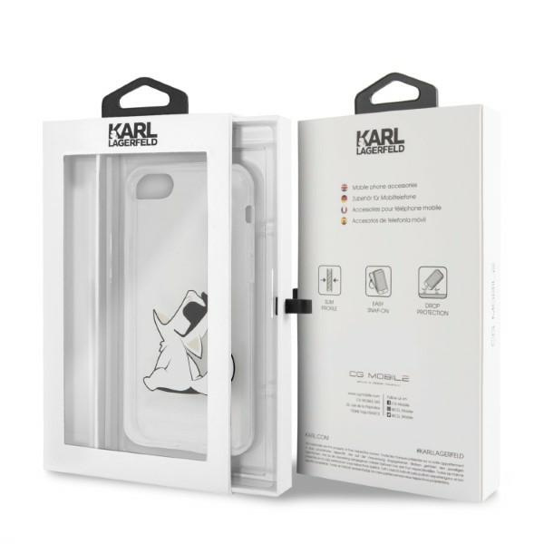 Karl Lagerfeld KLHCI8CFNRC iPhone 7/8SE 2020 / SE 2022 hardcase transparent Choupette Fun