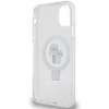 Karl Lagerfeld KLHMN61HMRSKCH iPhone 11 / Xr 6.1" white/white hardcase Ring Stand Karl&amp;Choupette MagSafe