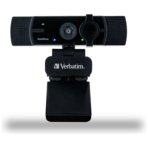 Verbatim Kamera internetowa z mikrofonemFull HD 1080p AWC-03 czarny/black 49580