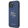 Guess GUHCP13SSA4GSBL iPhone 13 mini5,4" niebieski/blue hardcase Saffiano 4G Metal Logo