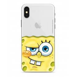 SPONGEBOB ETUI NADRUK 023 IPHONE XS MAX  PRZEŹROCZYSTY