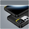 CARBON CASE CASE FOR XIAOMI 12T PRO / XIAOMI 12T FLEXIBLE SILICONE CARBON COVER BLACK