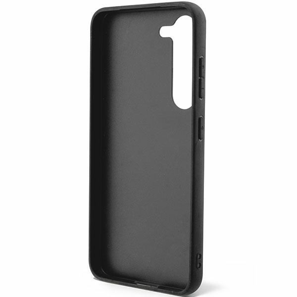 Guess GUHCS23SG4GLGR S23 S911 czarny/black hardcase 4G Stripe Collection