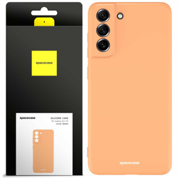 Spacecase Etui Silicone Case Galaxy S21 FE orange
