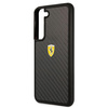 Etui Ferrari On Track Real Carbon na Samsung Galaxy S22 - czarne