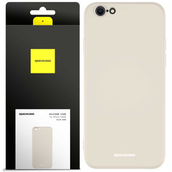 Spacecase Etui Silicone Case iPhone 7/8/SE bone