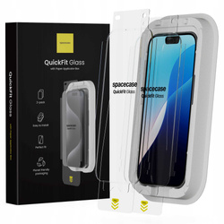 Spacecase Szkło hartowane QuickFit Glass iPhone 16 Pro