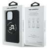 Karl Lagerfeld KLHMP16LSKCHTCK iPhone 16  Pro 6.3" czarny/black hardcase Silicone Karl&Choupette Heads MagSafe