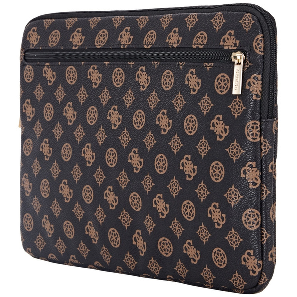 Torba Guess Sleeve 14" Peony Pocket      Triangle czarny