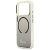 Etui Guess IML Gradient Script Metal     MagSafe do iPhone 17 Pro Max czarny