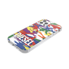 DIESEL CLEAR CASE  PRIDE CAMO AOP IPHONE XR WIELOBARWNY