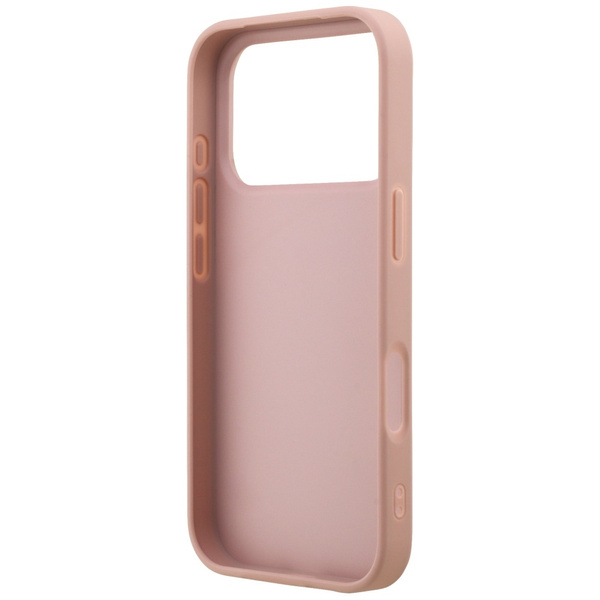 Etui Guess Fixed Glitter Big 4G do       iPhone 17 Pro różowy