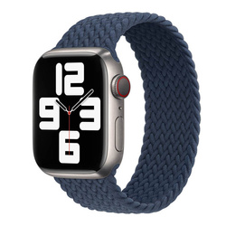 Apple Watch Braided Solo Loop 44/45/46/49mm Size 9 Abyss Blue Open Box