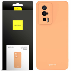 Spacecase Etui Silicone Case Poco F5 Pro orange