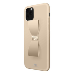 HAMA WHITE DIAMONDS  BOW CASE IPHONE 11 PRO ZŁOTY KRYSZTAŁKI SWAROVSKIEGO 18 KARATOWE