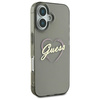 Guess GUHCP16MHCHGSPK iPhone 16 Plus6.7" czarny/black hardcase IML Heart