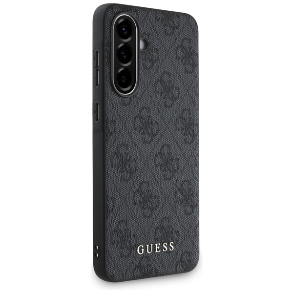Etui Guess 4G Metal Gold Logo do Samsung Galaxy A36 czarny