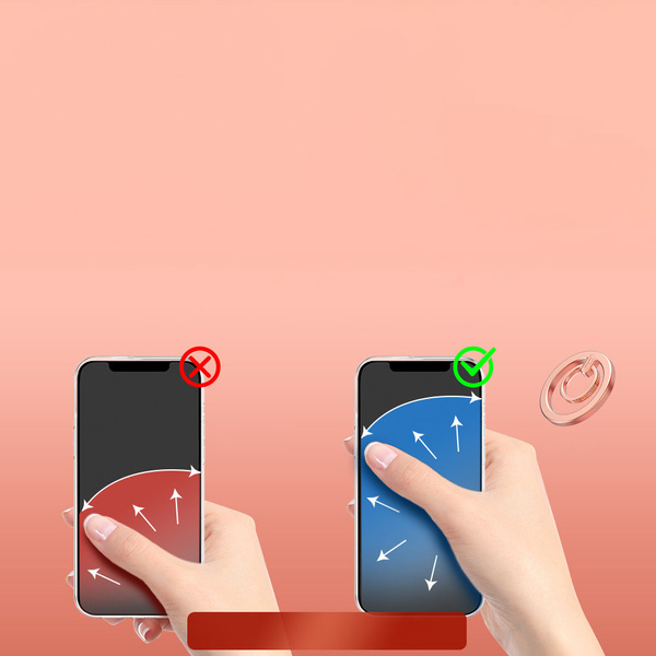 KINGXBAR KATIE SERIES STYLISH MAGNETIC HOLDER STAND FOR SMARTPHONE PINK