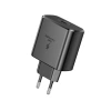 FONENG wall charger EU62 GaN PD 45W 1xUSB-C Black