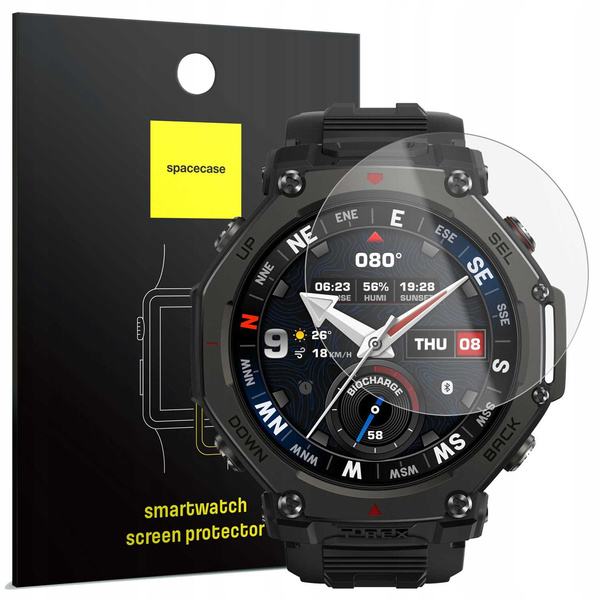 Spacecase Szkło hartowane SW Glass 2.5D Amazfit T-Rex 3 Pro