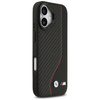 Etui BMW M Carbon Line & Logo MagSafe do iPhone 17 czerwony