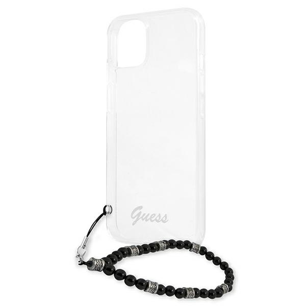 Guess GUHCP13SKPSBK iPhone 13 mini 5,4"Transparent hardcase Black Pearl