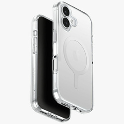 Etui UNIQ Clario do iPhone 17 Magclick Charging przezroczysty