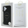 Guess GUHMP16SPSAHMCK iPhone 16 6.1"     czarny/black hardcase Saffiano Classic Logo MagSafe