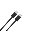 Ładowarka sieciowa TYP-C 45W Power Delivery PD Czarna + KABEL USB TYP-C DO TYP-C 2A CZARNY USB 3.0 PD USB-C