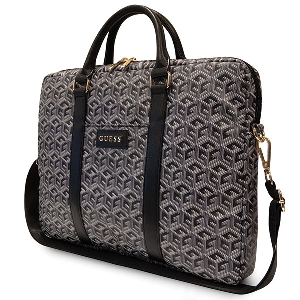 Guess Torba GUCB15HGCFSEK 16"czarny/black GCube Stripes